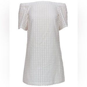 Club Monaco Off Shoulder White Dress - Size 2